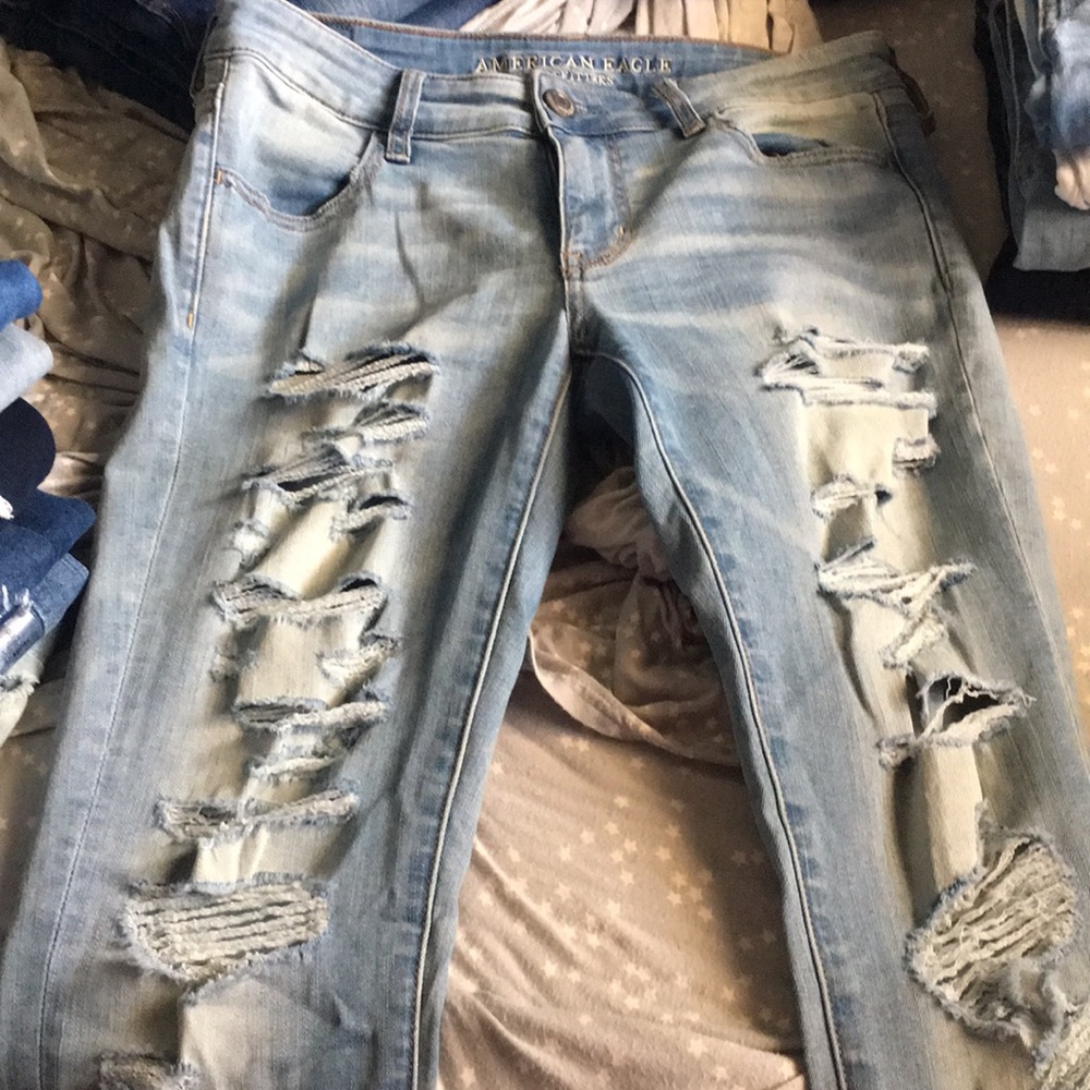 AE jegging size 8 short worn once